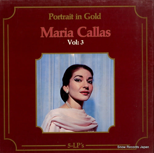 CALLAS, MARIA portrait in gold vol.3 DMC-04/05/12/13/14