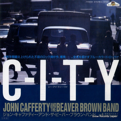 CAFFERTY, JOHN, AND THE BEAVER BROWN BAND c-i-t-y 7Y0091