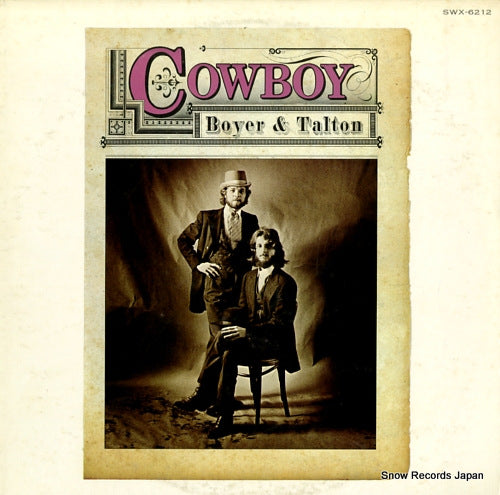COWBOY boyer & talton SWX-6212
