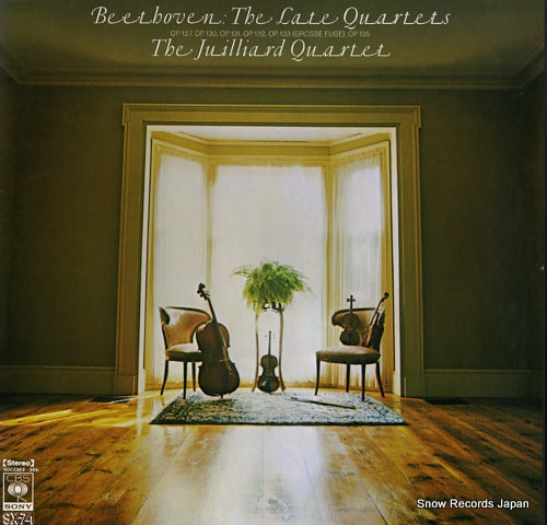 JUILLIARD QUARTET, THE beethoven; the late quartets SOCZ363
