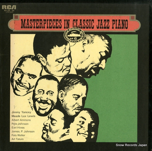 V/A masterpieces in classic jazz piano RA-28-29