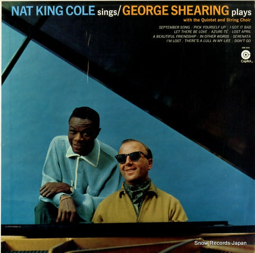 COLE, NAT KING nat king cole sings / george shearing plays SM-1675