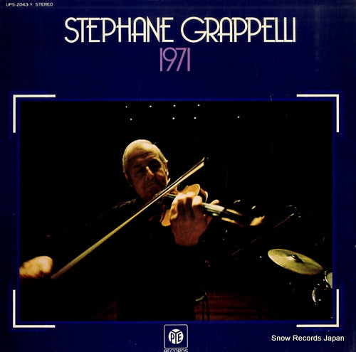 GRAPPELLI, STEPHANE stephane grappelli 1971 UPS-2043-Y
