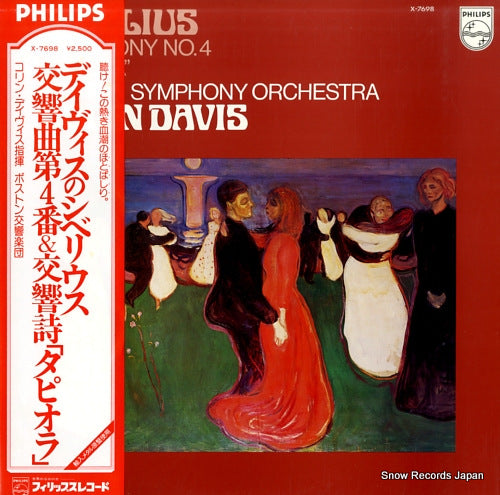 DAVIS, COLIN sibelius; symphony no.4 / "tapiola" X-7698