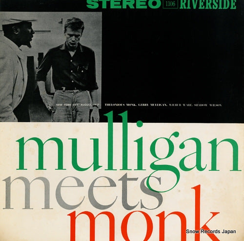 MONK, THELONIOUS mulligan meets monk SMJ-6107