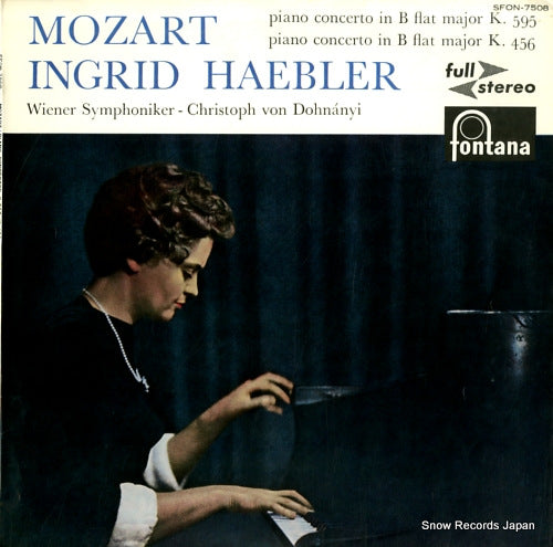 HAEBLER, INGRID mozart; piano concerto in b flat major k.595 SFON-7508