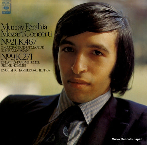 PERAHIA, MURRAY mozart; concerti no21, k.467 25AC199