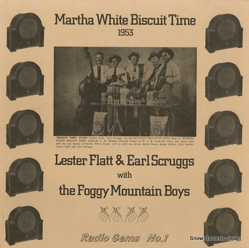 FLATT, LESTER, AND EARL SCRUGGS martha white biscuit time RG-1