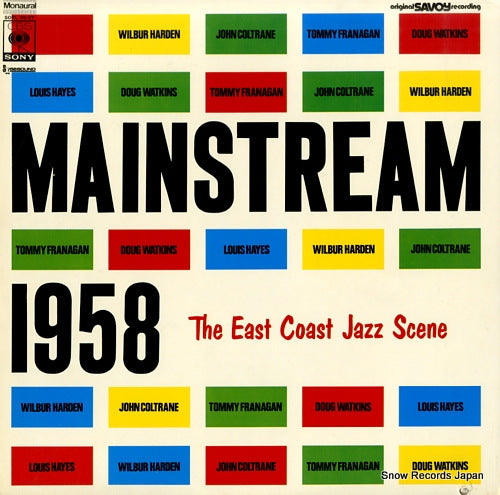 COLTRANE, JOHN mainstream 1958 SOPL56-SY