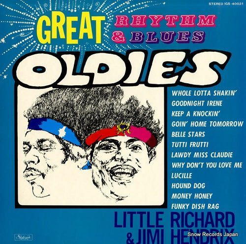 RICHARD, LITTLE, AND JIMI HENDRIX great rhythm & blues oldies IGS-40021