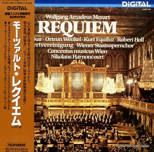 HARNONCOURT, NIKOLAUS mozart; requiem K28C-286