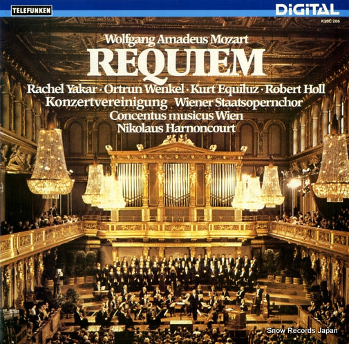 HARNONCOURT, NIKOLAUS mozart; requiem K28C-286