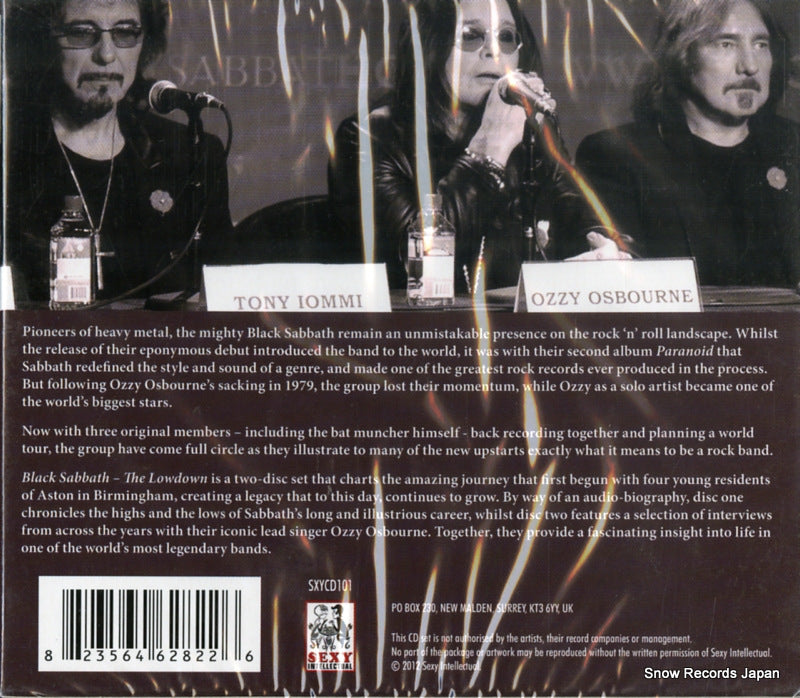 SXYCD101 back cover