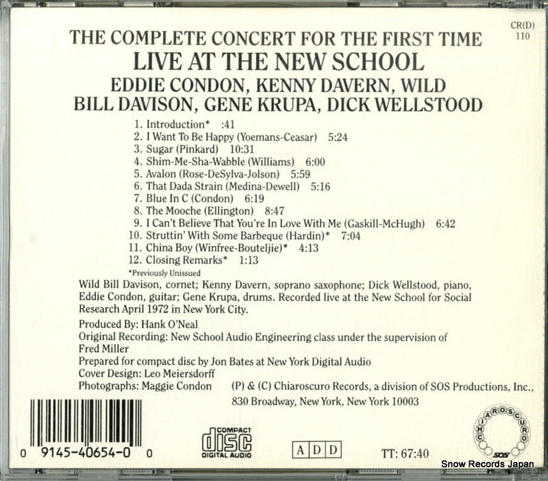 CR(D)110 back cover