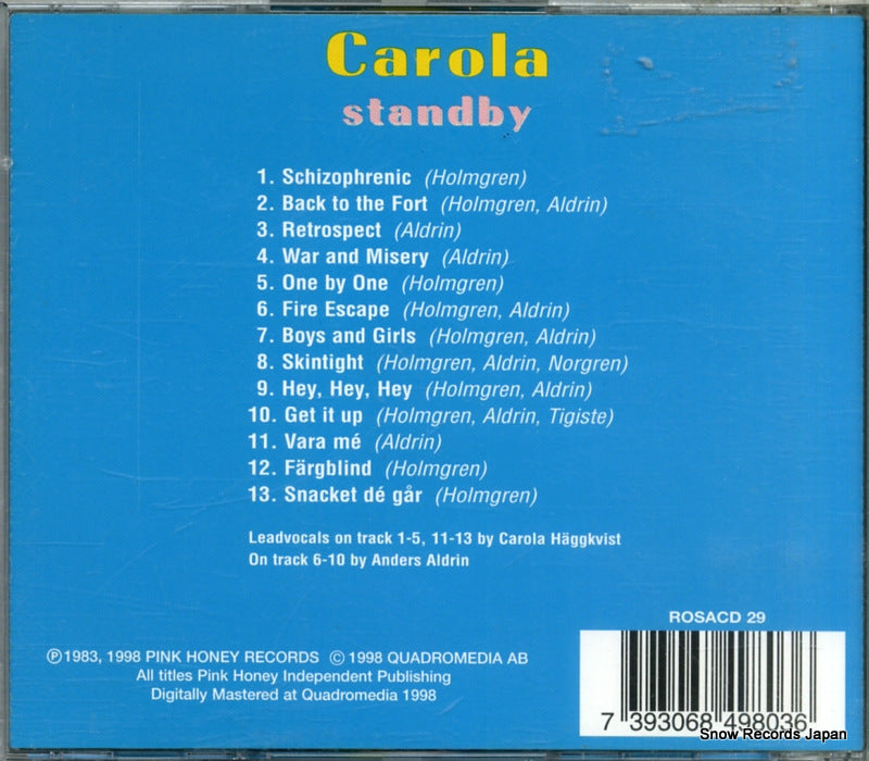 ROSACD29 back cover
