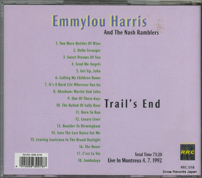 RRC018 back cover