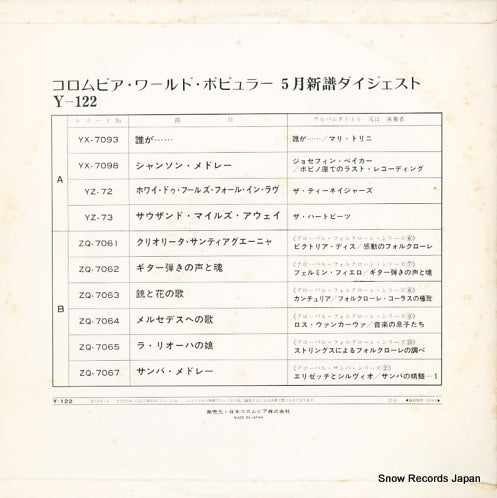 Y-122 back cover