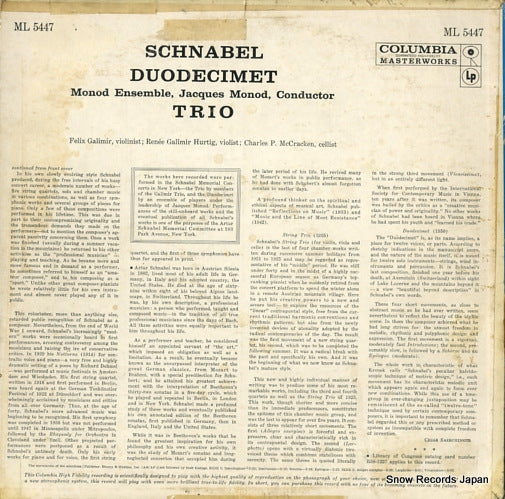 ML5447 back cover