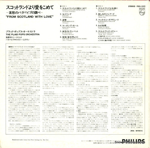FDX-332 back cover
