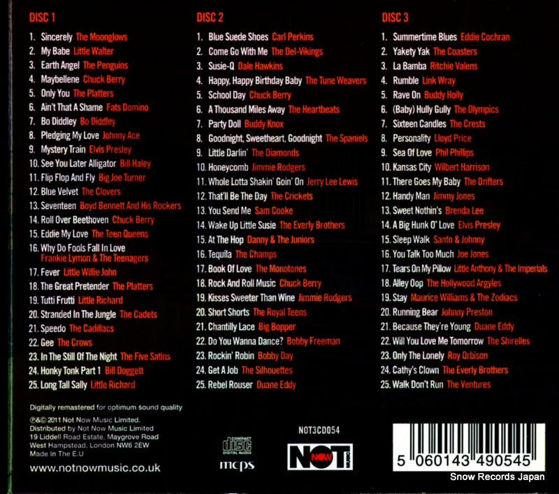 NOT3CD054 back cover
