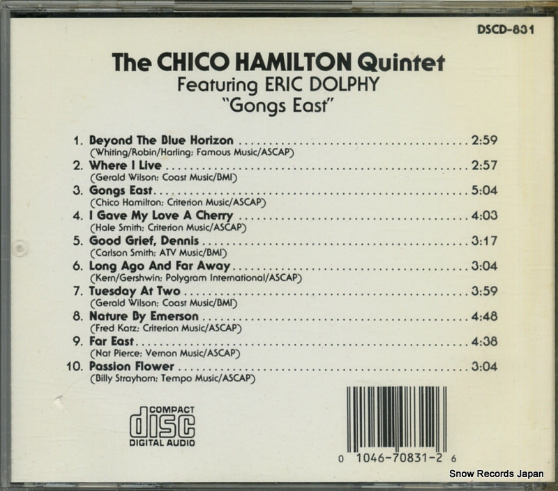 DSCD-831 back cover