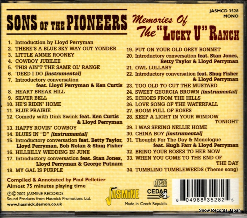 JASMCD3528 back cover