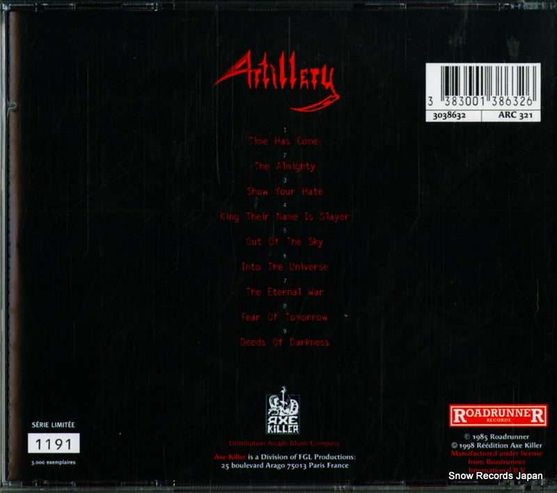 ARC321 back cover
