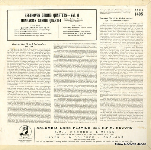 33CX1405 back cover