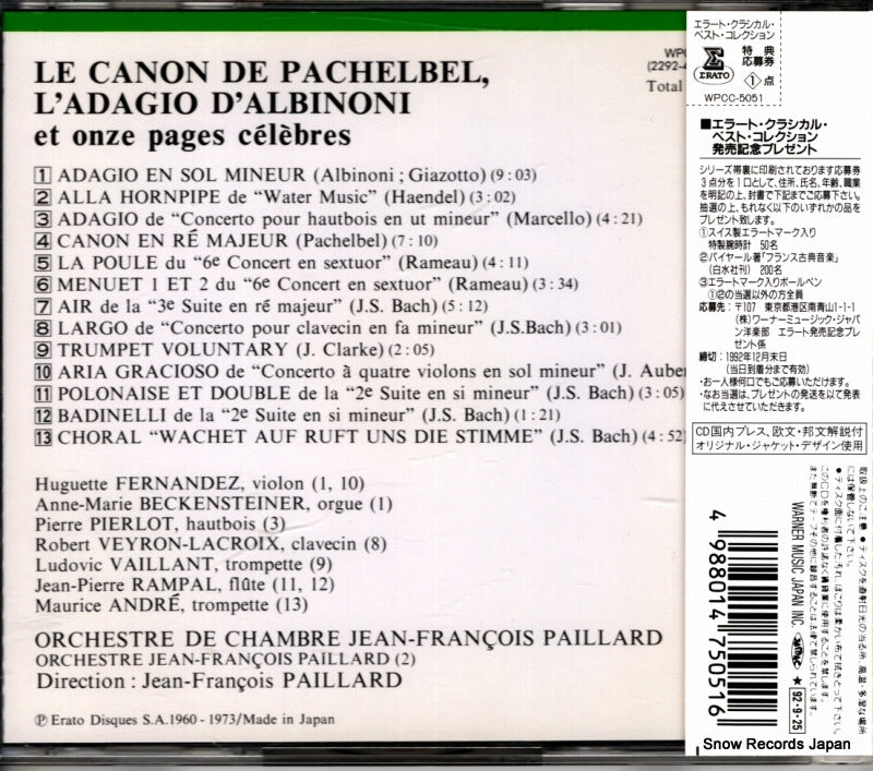 WPCC-5051 back cover