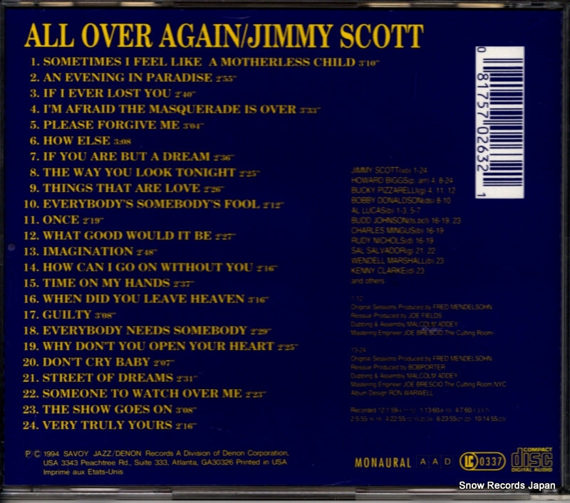 SV-0263 back cover