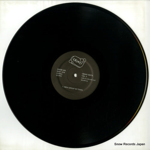 GRIME003 disc