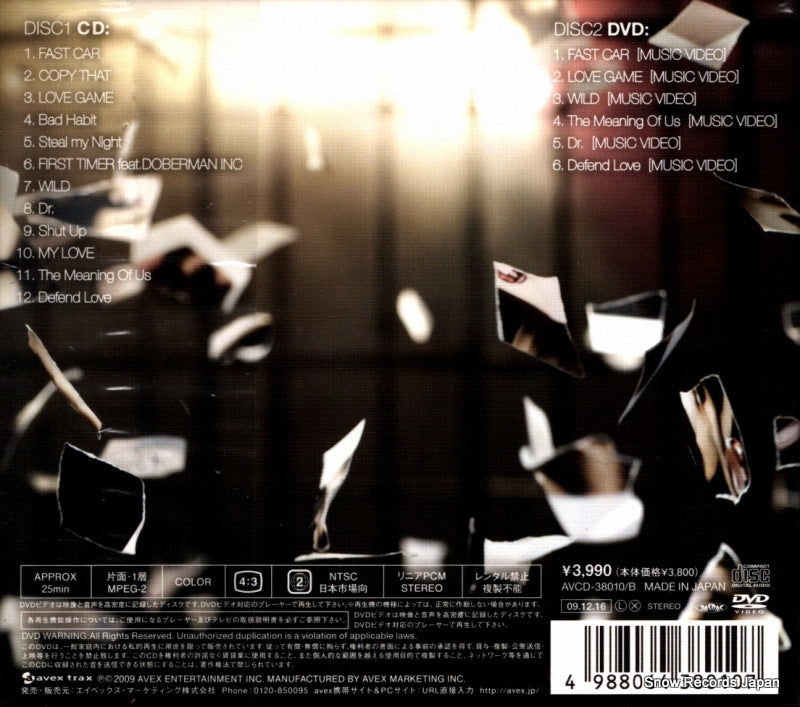 AVCD-38010 back cover