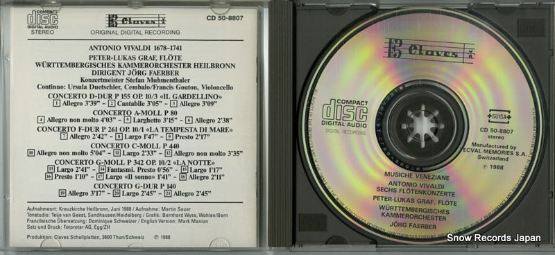 CD50-8807 / 270E7001 disc