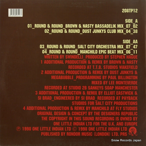 208TP12 back cover