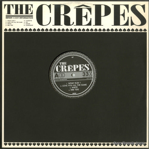 INF009 front cover