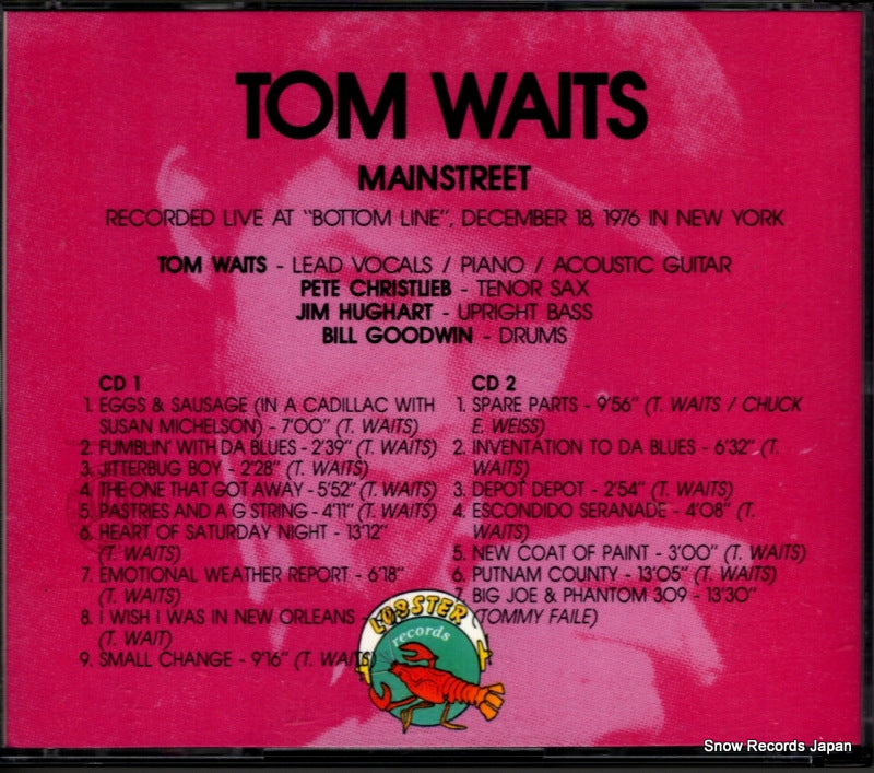 LOBSTERCD010/2 back cover