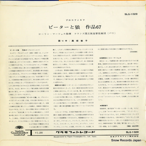 SLG-1029 back cover