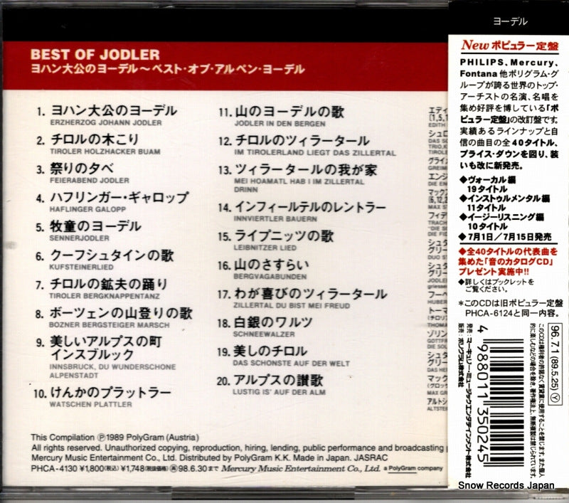 PHCA-4130 back cover
