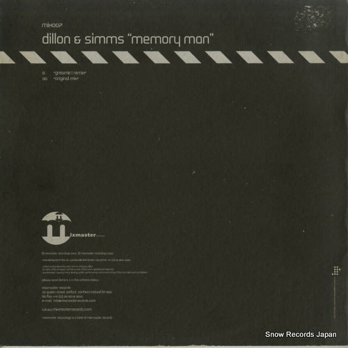 MIX007 back cover