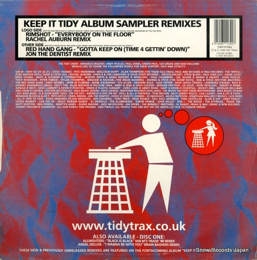 TIDY117AS back cover