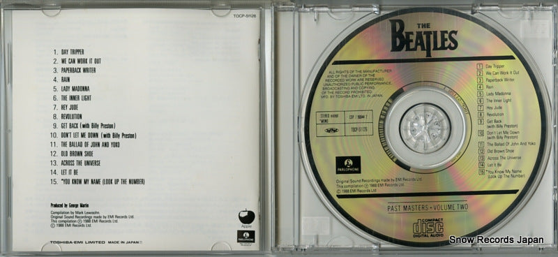 TOCP-51126 / CDP7900442 disc