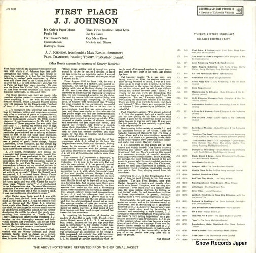 JCL1030 back cover