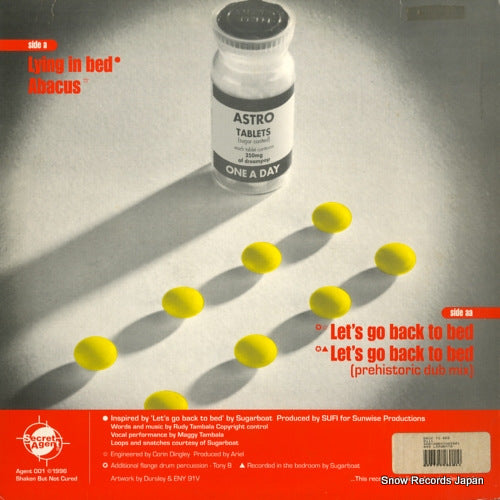 AGENT001 back cover