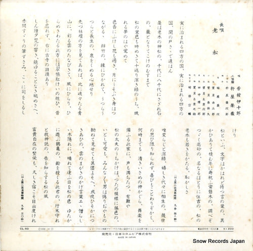 CL-60 back cover