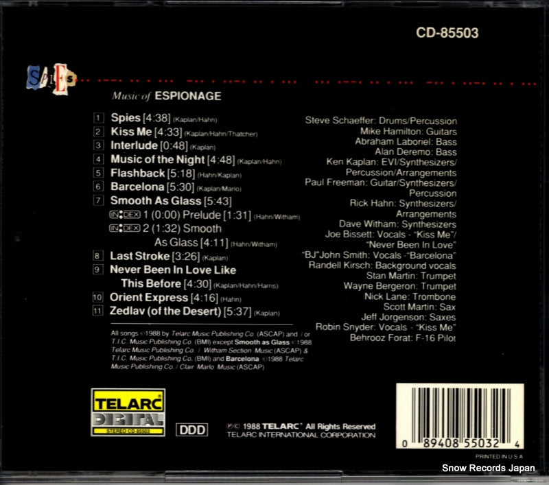 CD-85503 back cover