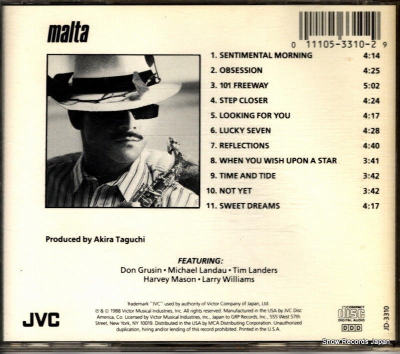 JD-3310 back cover