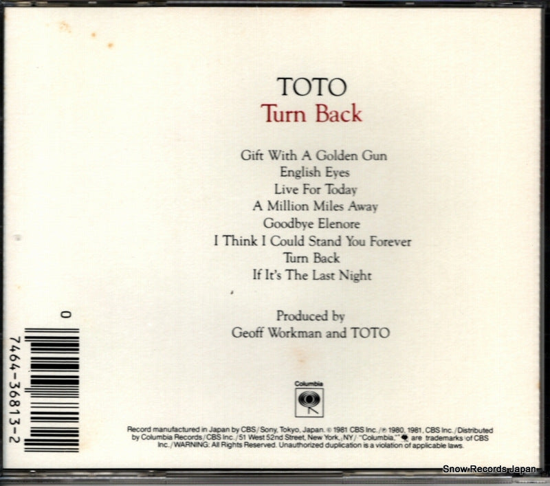 CK36813 back cover