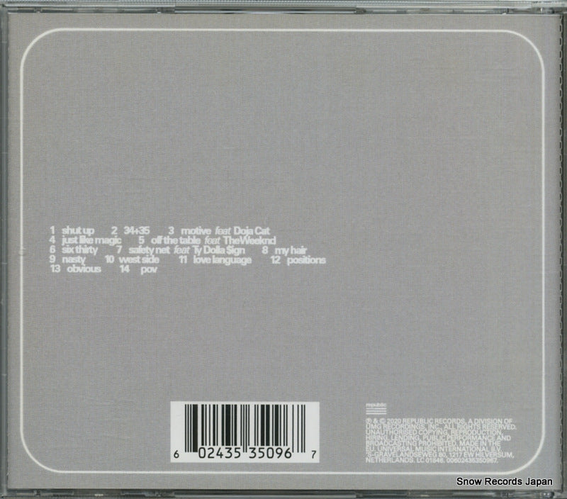 00602435350967 back cover