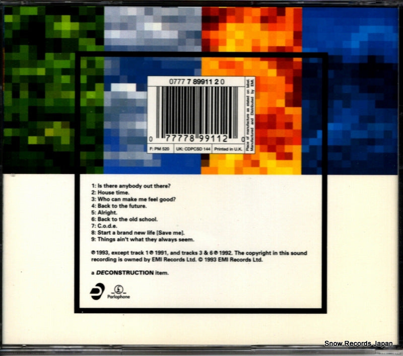 077778991120 / CDPCSD144 back cover