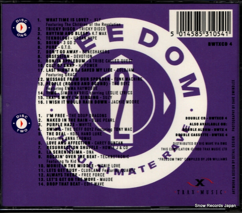 BWTXCD4 back cover